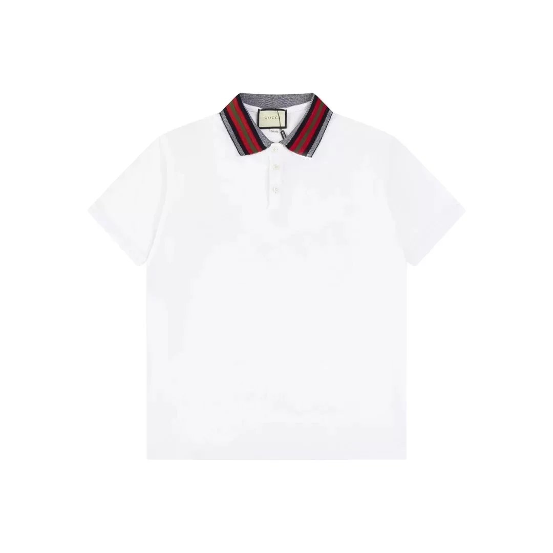 White, red, green, gray collar 002